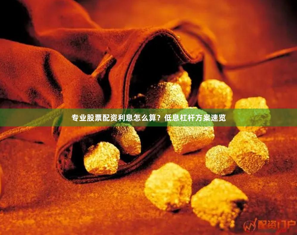专业股票配资利息怎么算？低息杠杆方案速览